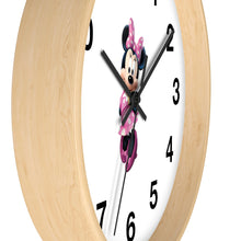 Load image into Gallery viewer, Minnie Mouse Wall Clock