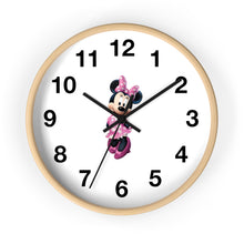 Load image into Gallery viewer, Minnie Mouse Wall Clock