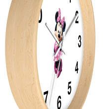 Load image into Gallery viewer, Minnie Mouse Wall Clock