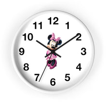 Load image into Gallery viewer, Minnie Mouse Wall Clock