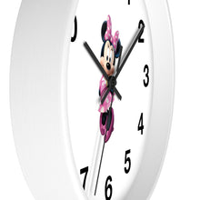 Load image into Gallery viewer, Minnie Mouse Wall Clock