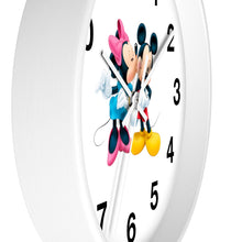 Load image into Gallery viewer, Micky + Minnie Inspired Wall clock