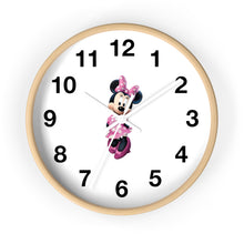 Load image into Gallery viewer, Minnie Mouse Wall Clock