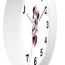 Load image into Gallery viewer, Minnie Mouse Wall Clock