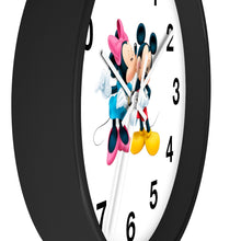 Load image into Gallery viewer, Micky + Minnie Inspired Wall clock