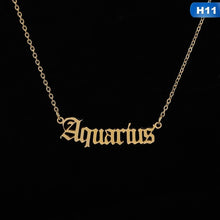 Load image into Gallery viewer, Zodiac Pendant Necklaces