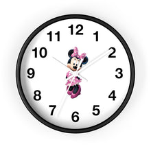 Load image into Gallery viewer, Minnie Mouse Wall Clock
