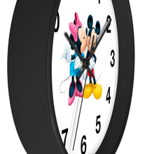 Load image into Gallery viewer, Micky + Minnie Inspired Wall clock