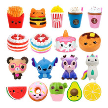 Load image into Gallery viewer, Jumbo Kawaii Popcorn Fries Panda Squishy Cake Deer Milk Squeeze Toys Slow Rising Cream Scented Antistress Child Kid Baby Toys