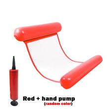 Load image into Gallery viewer, Hot Sale Summer Water Hammock Water Toys Recliner Foldable Inflatable Floating Bed Swimming Pool Floating Swimming Mattress Sea