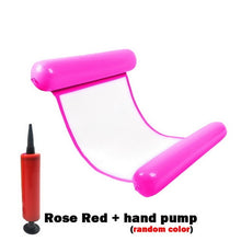 Load image into Gallery viewer, Hot Sale Summer Water Hammock Water Toys Recliner Foldable Inflatable Floating Bed Swimming Pool Floating Swimming Mattress Sea