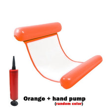 Load image into Gallery viewer, Hot Sale Summer Water Hammock Water Toys Recliner Foldable Inflatable Floating Bed Swimming Pool Floating Swimming Mattress Sea