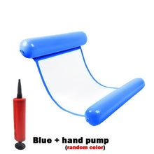 Load image into Gallery viewer, Hot Sale Summer Water Hammock Water Toys Recliner Foldable Inflatable Floating Bed Swimming Pool Floating Swimming Mattress Sea