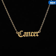 Load image into Gallery viewer, Zodiac Pendant Necklaces
