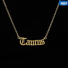 Load image into Gallery viewer, Zodiac Pendant Necklaces
