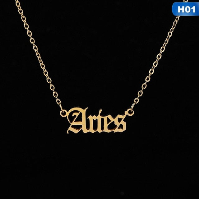 Zodiac Pendant Necklaces