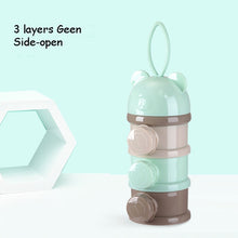 Load image into Gallery viewer, Bear Shaped Baby Food Storage Box
