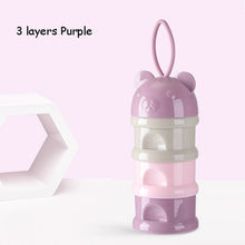 Load image into Gallery viewer, Bear Shaped Baby Food Storage Box
